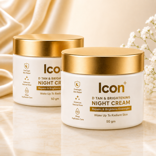 Icon Brightening D Tan Cream - Pack of 2