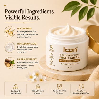 Icon Brightening D Tan Cream